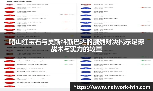 喀山红宝石与莫斯科斯巴达的激烈对决揭示足球战术与实力的较量