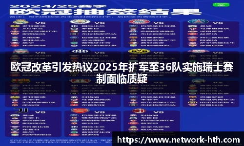 欧冠改革引发热议2025年扩军至36队实施瑞士赛制面临质疑